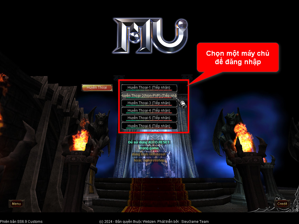 Chức năng chính của Game MU Chúa Tể Chức năng chính của Game MU Chúa Tể